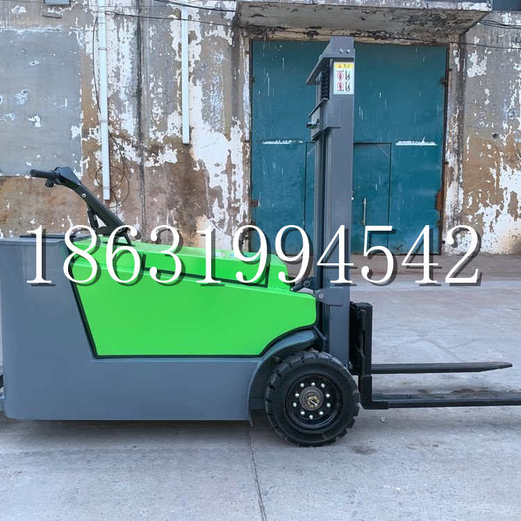 乾县小型电动叉车1吨2吨步行站驾式电瓶堆高充电装卸车液压升降车铲车